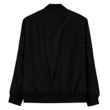 Black bomber jacket