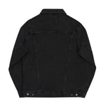 Black denim jacket
