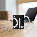 Kopp med stor Njól logo