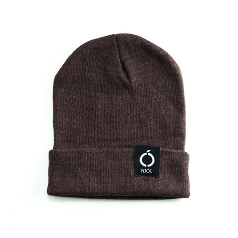 Brown NJÓL Beanie