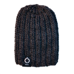Hand knitted grey hat