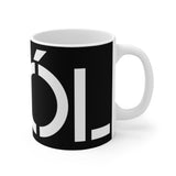 Kopp med stor Njól logo